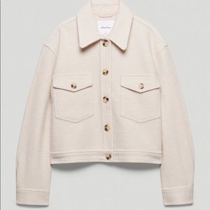 Aritzia Wilfred Free Cropped Ganna Jacket